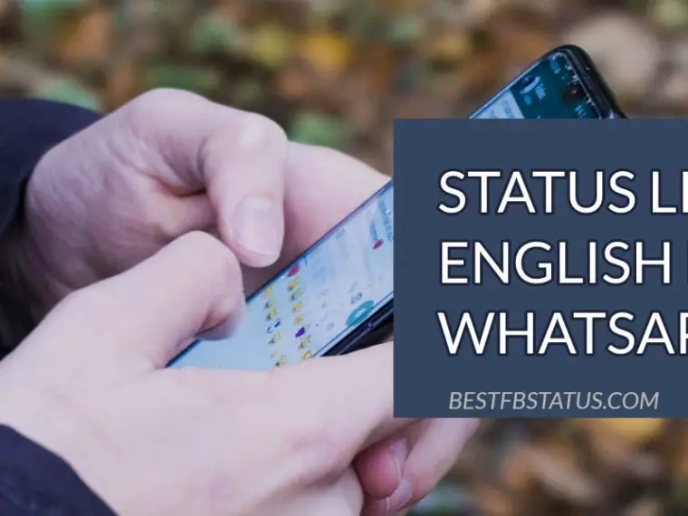 220 Best Status Line in English for Whatsapp Best FB Status