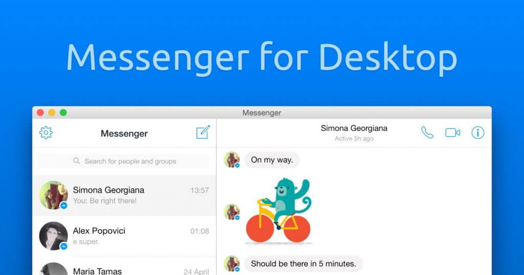 Copy Messages From Facebook Messenger desktop