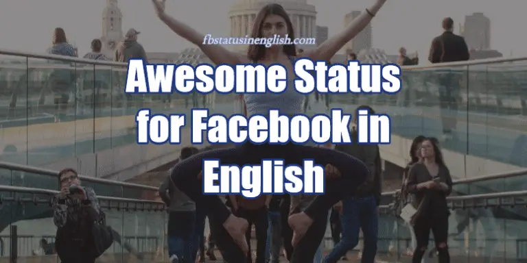 50 Awesome Status for Facebook in English [2022]