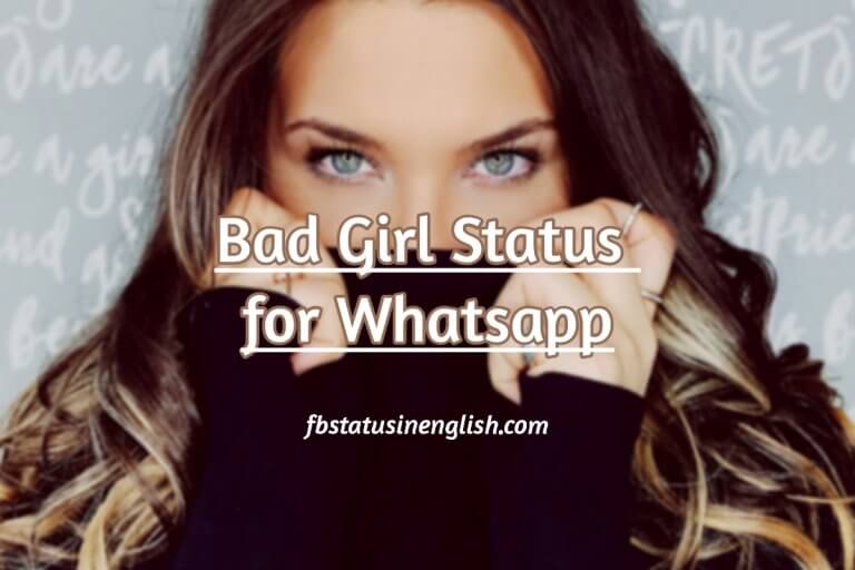 Bad Girl Status for Whatsapp: Incredible Bad Girl Attitude Statuses