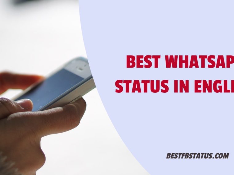 360 Best Whatsapp Status in English 2022 Best FB Status