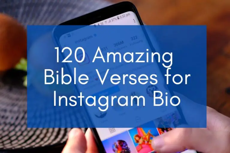 120+ Amazing Bible Verses for Instagram Bio (that work for Facebook too!)