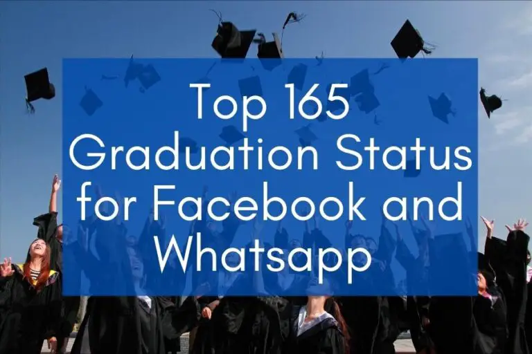 Top 165 Graduation Status for Facebook and Whatsapp