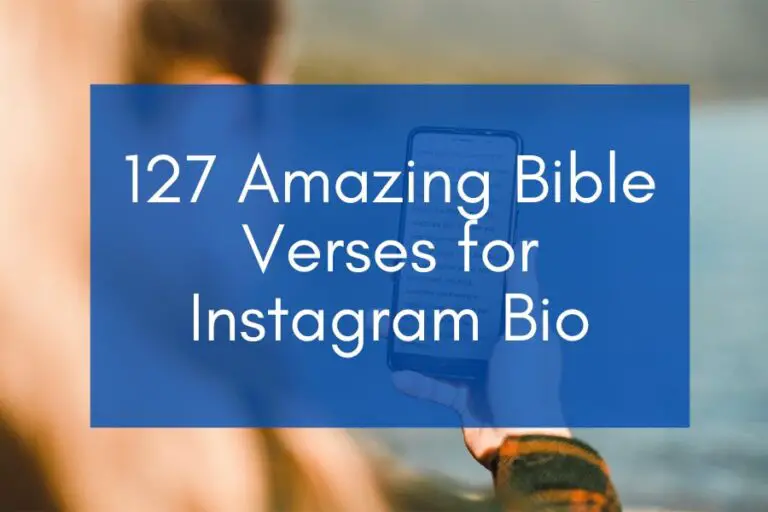 127 Amazing Bible Verses for Instagram Bio That Also Work for Facebook (2024)