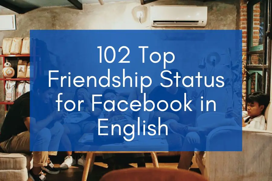 A group of friends laughing at the friendship status for facebook.