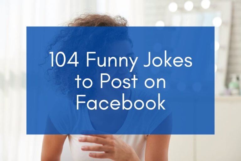 104 Funny Jokes to Post on Facebook (2024)